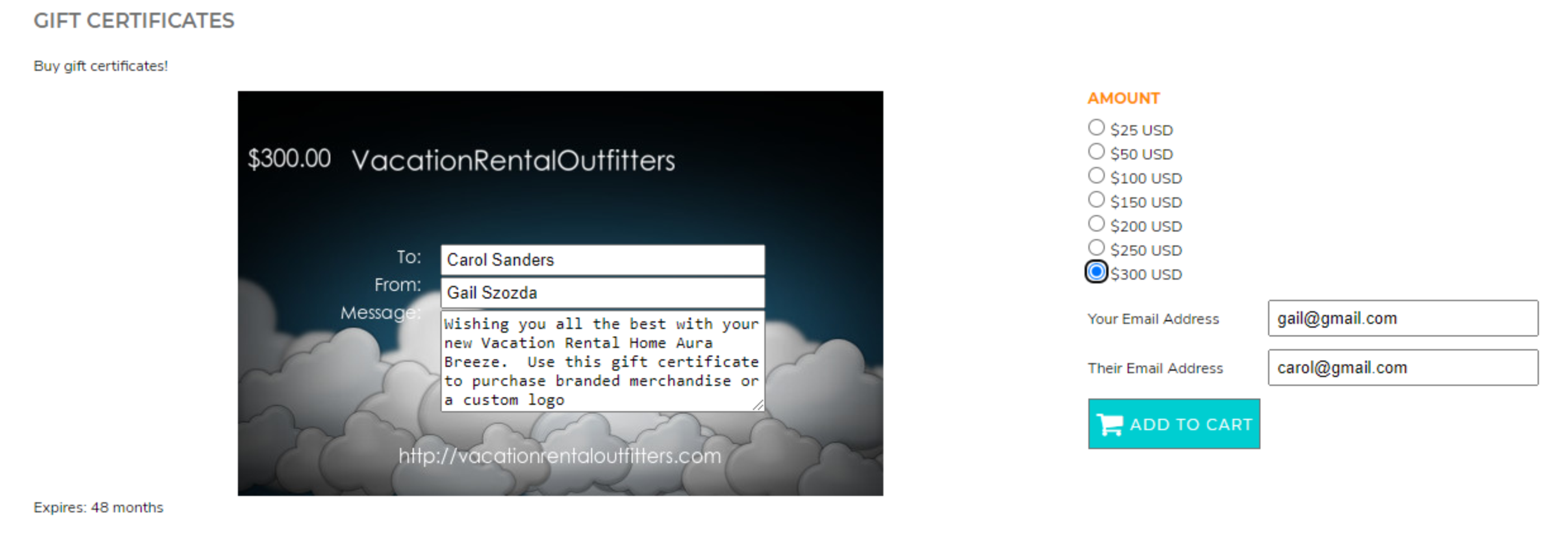 Vacation Rental Outfitters Design Services