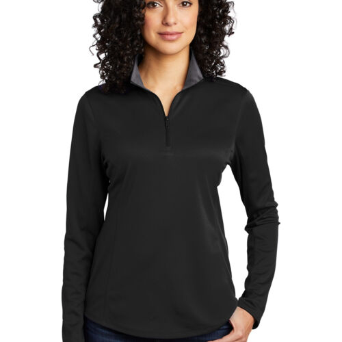 Ladies Silk Touch ™ Performance 1/4 Zip Thumbnail