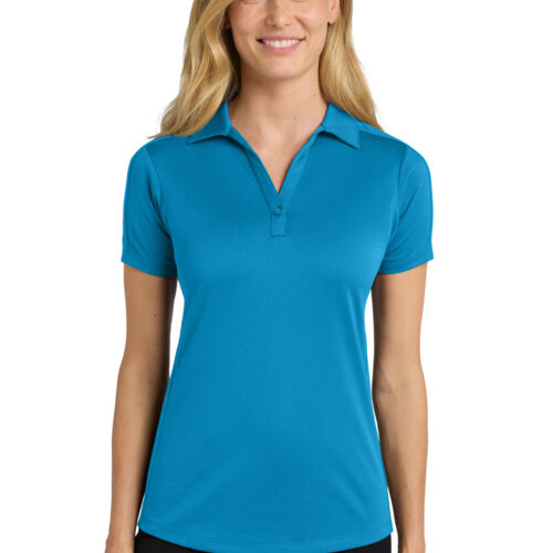 Ladies Diamond Jacquard Polo Thumbnail
