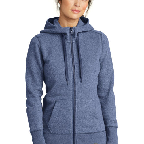 Ladies French Terry Full Zip Hoodie Thumbnail