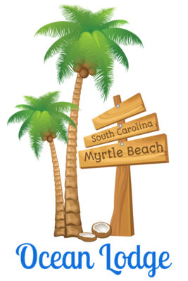 Ocean Palm Tree Beach Tropical Template 1